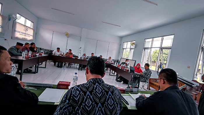 Musyawarah senat pemilihan ketua STIT Al-Hidayah Tasikmalaya
