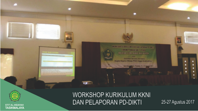 Workshop Kurikulum KKNI dan Pelaporan PD-DIKTI