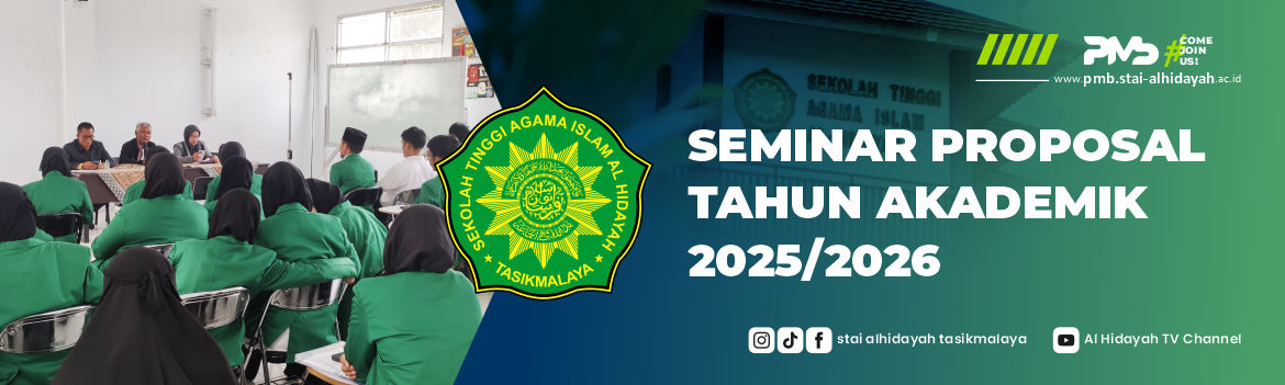 STAI Al Hidayah Tasikmalaya Gelar Seminar Proposal Skripsi Tahun Akademik 2025/2026