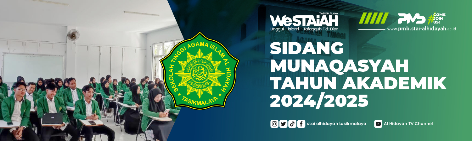 Sidang Munaqasyah STAI Al Hidayah Tasikmalaya Tahun Akademik 2024/2025 Sukses Hasilkan Sarjana Berkualitas